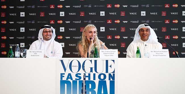 لقاء صحفي حول "تجربة الموضة من فوغ في دبي"