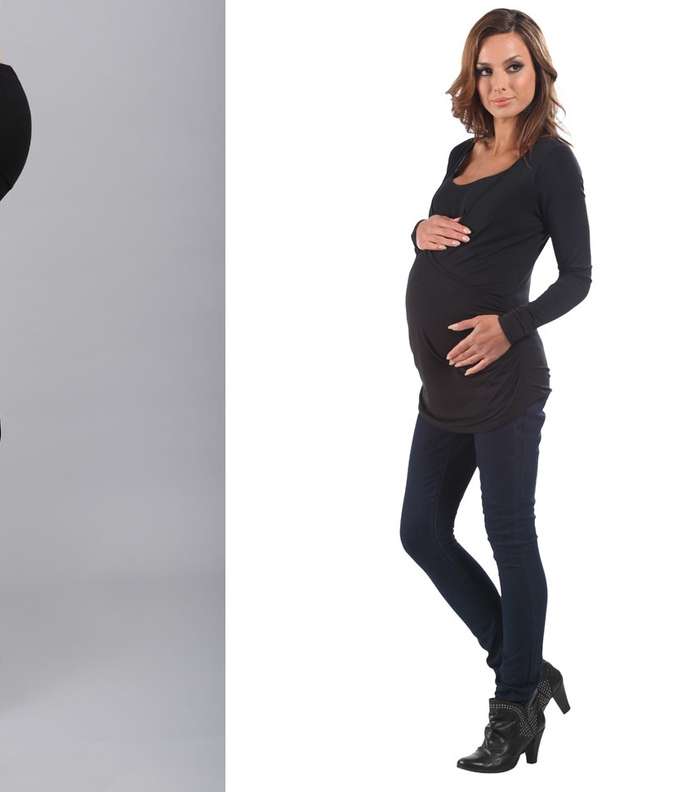 للمرأة الحامل في موسم الشتاء، ننصحها بارتداء الليغينغ