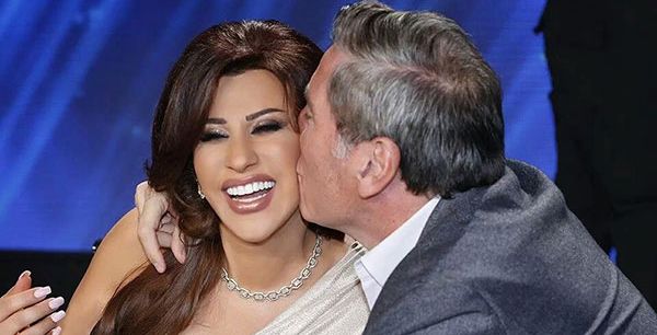 معايدة نجوى كرم لعلي جابر