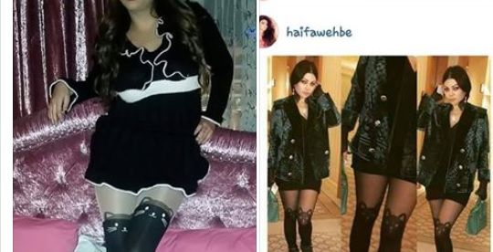 الحرب بين هيفاء وهبي وشقيقتها