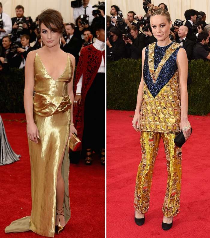 أسوأ التصاميم باللّون الذهبي في حفل الـ Met Gala