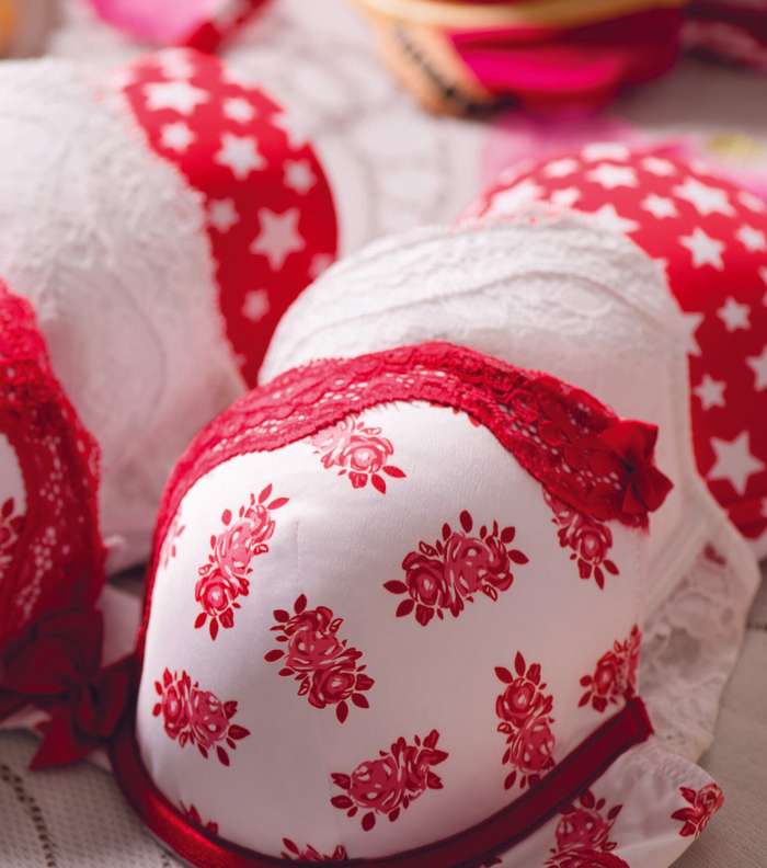 طبعات حمّالات الصدر من نعومي بين المرحة والرومنسيّة