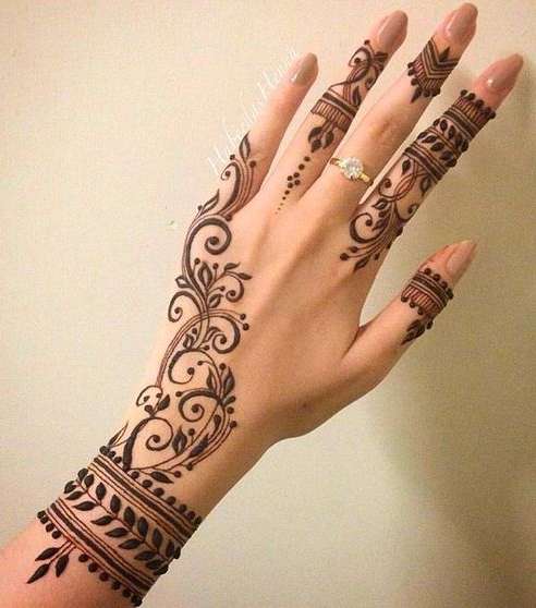 صور اروع نقش حناء 2019