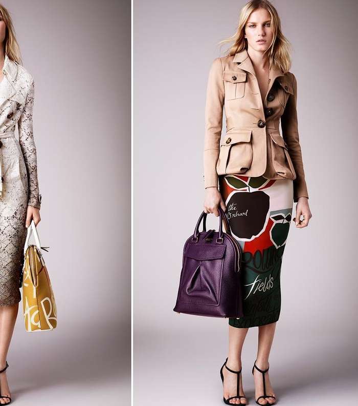 تألقي بأجمل الأزياء من Burberry