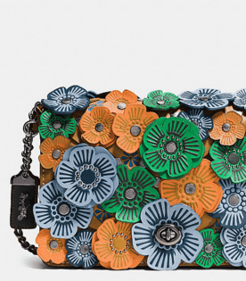 حقيبة Coach المطبعة بالازهار لصيف 2016