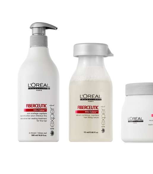 مجموعة Fiberceutic من L’Oréal Professionnel أيضًا