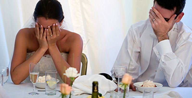 كوارث لا تصدق في أعراس المشاهير