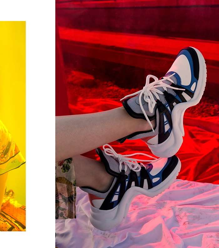 حذاء Louis Vuitton الرياضي ااجديد
