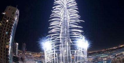 برج خليفة في ليلة رأس السنة