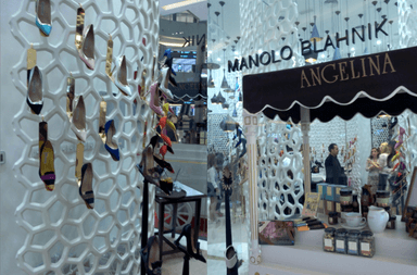 حفل إطلاق مجموعة تصاميم Manolo Blahnik الجديدة في دبي مول