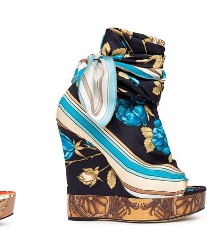 أحذية مميّزة لصيف 2012 من D&G