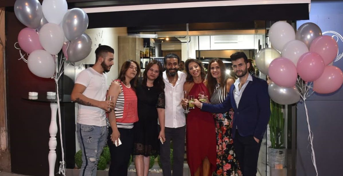 افتتاح صالون وليد كركي في بيروت