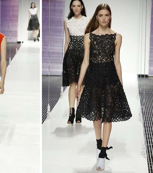 من عرض Dior Cruise 2015 مجموعة فساتين جميلة 
