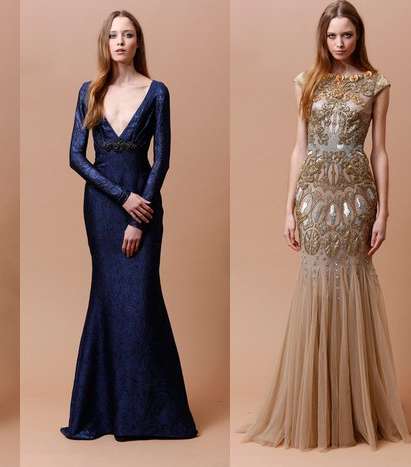 من مجموعة Badgley Mischka، اختاري هذه الفساتين