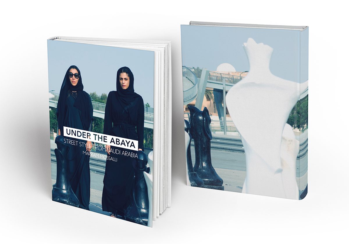كتاب بعنوان Under the abaya: Street style from Saudi Arabia
