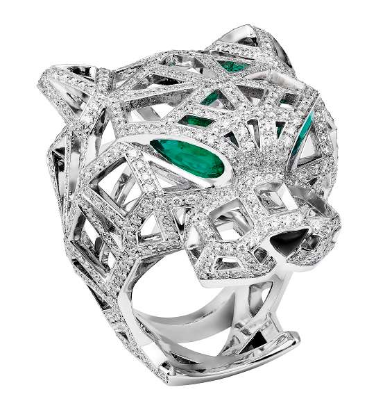 خاتم مرصّع بالماس من مجموعة Cartier