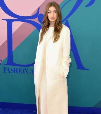 جيجي حديد باطلالة من توقيع The row في حفل CFDA Awards 2017