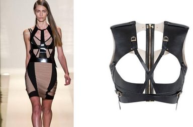 من Herve Leger، اختاري موضة السرج لربيع 2013