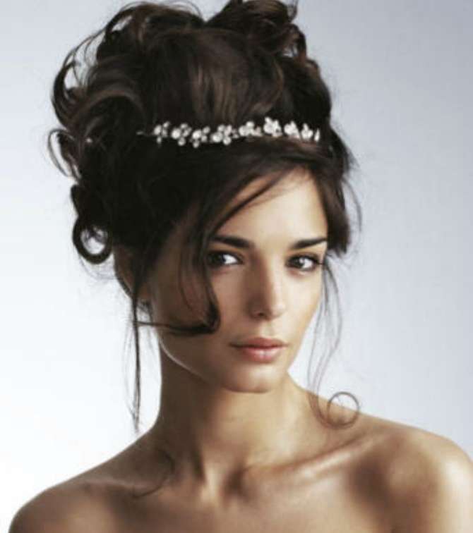 اجمل صور تسريحات شعر مرفوعة