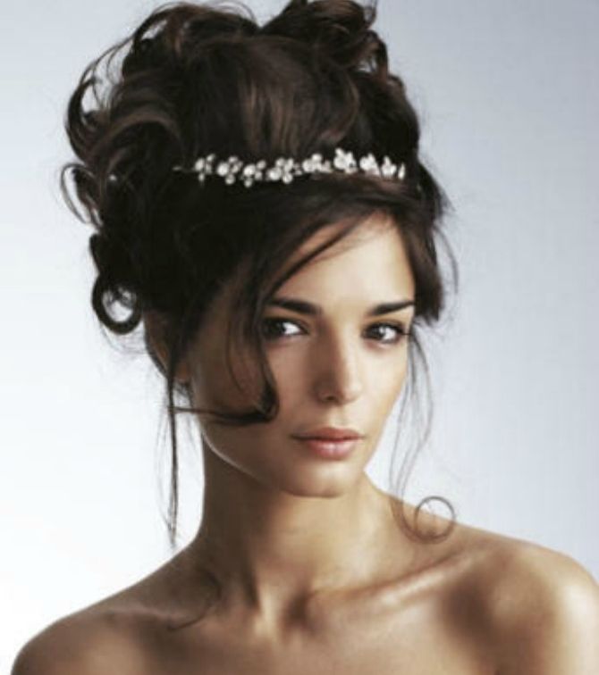 اجمل صور تسريحات شعر مرفوعة