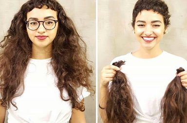صور قبل وبعد تثبت انّ الشعر القصير أحياناً هو المخلّص!