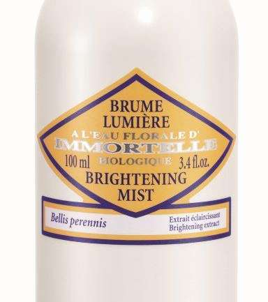 immortelle brightening moisture mist 