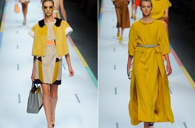 من أسبوع الموضة في ميلانو، نعرض عليك مجموعة فيندي لربيع 2013