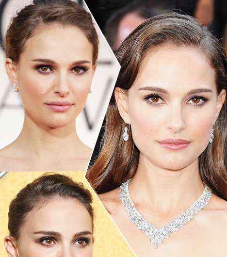 ماكياج ناعم جداً لناتالي بورتمان