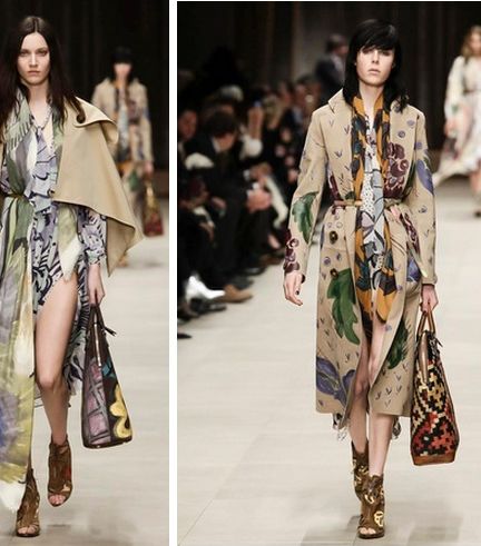 من مجموعة شتاء 2015، إليك هذه الأزياء من Burberry