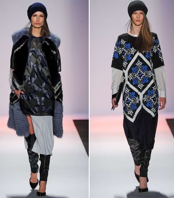 أزياء مميّزة من مجموعة BCBG Max Azria لشتاء 2014