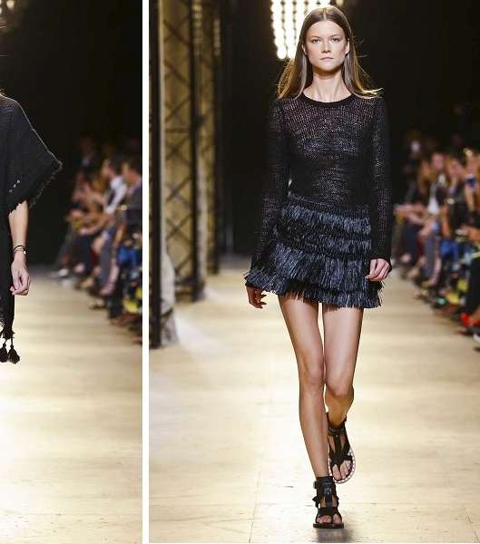 إليكِ أجمل الأزياء باللّون الأسود من Isabel Marant