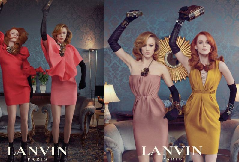 إعلان Lanvin لمجموعة خريف 2011