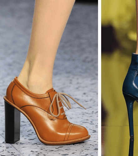 احذية الكعب العالي برياط في أسبوع الموضة الباريسي