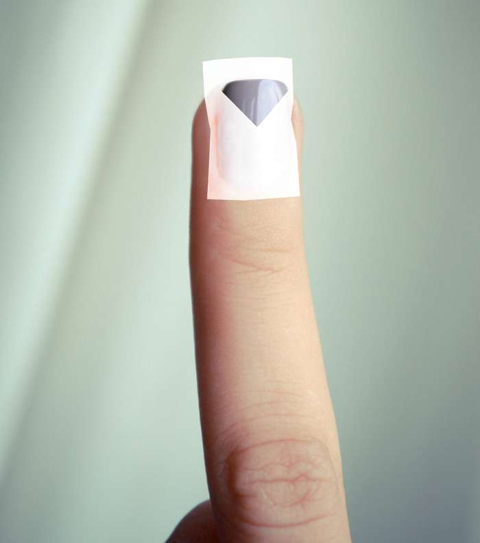 الخطوة الثانية: إستعيني بورق Easy Nail Art Kit 