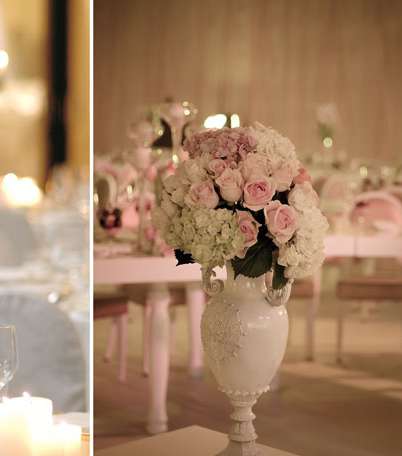 صور ديكورات مميزة لحفل الزفاف في فندق الريتزكارلتون في دبي