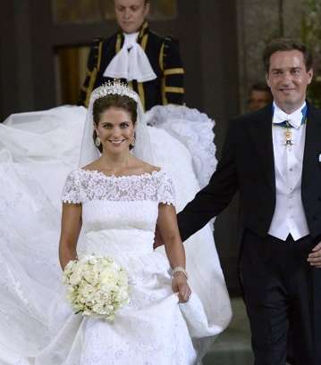 الأميرة تختار فالنتينو لتصميم ثوب زفافها 