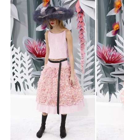 بالصور، اكتشفي تصاميم CHANEL الراقية لصيف 2015
