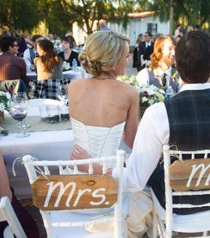 مقاعد الزفاف 