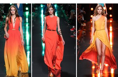 بالصور، إكتشفي أزياء إيلي صعب لصيف 2015