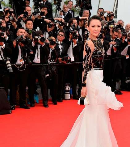 زيي زانغ متألّقة في مهرجان Cannes 2014  