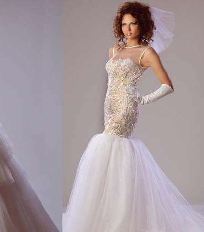 فساتين زفاف ابراهيم الشريف 2013