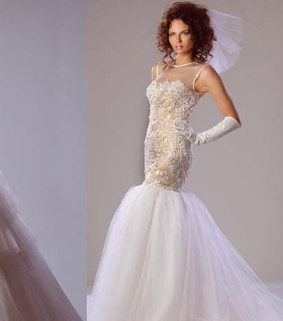 فساتين زفاف ابراهيم الشريف 2013