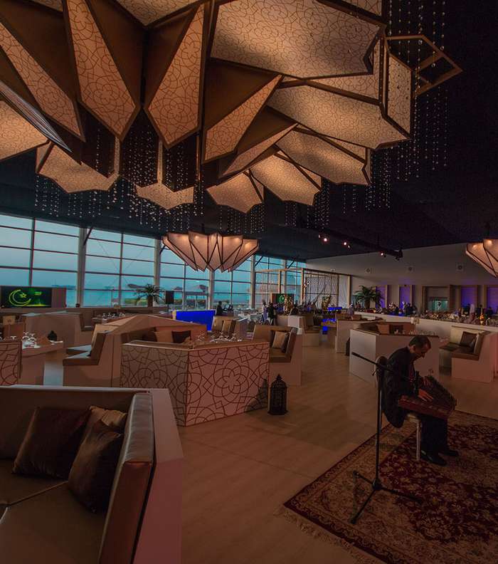 تصاميم فاخرة في خيمة فصر الإمارات الرمضانيّة