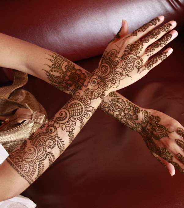 حناء اماراتي للعروس