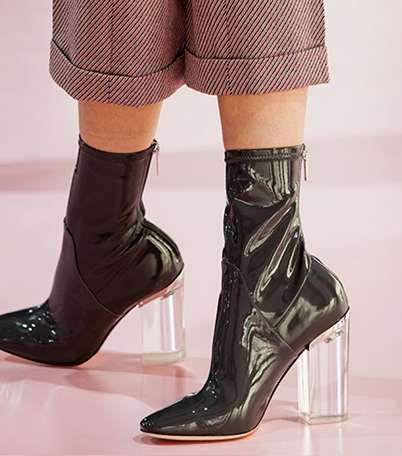 اكتشفي اجمل الاحذية باللون الاسود