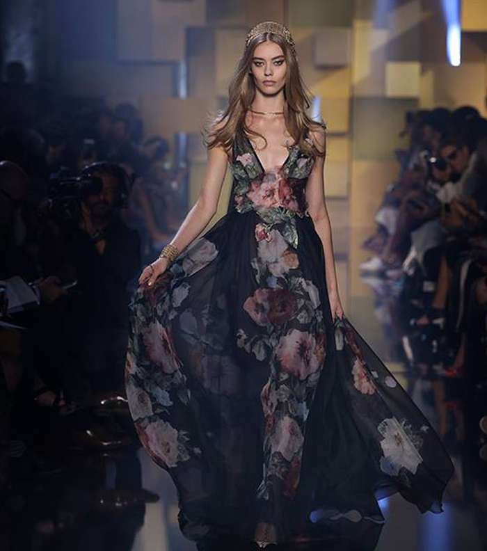 صور أجمل فساتين سهرة فخمة