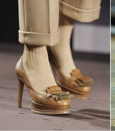 موضة أحذية الـ Penny Loafer لشتاء 2012