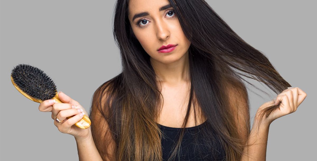 علاج الشعر المتقصف