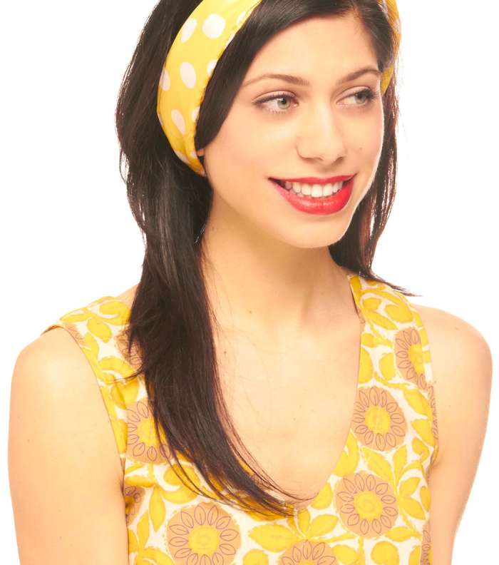 إختاري لصيف 2014 رباط الشعر على شكل عقدة على الرأس