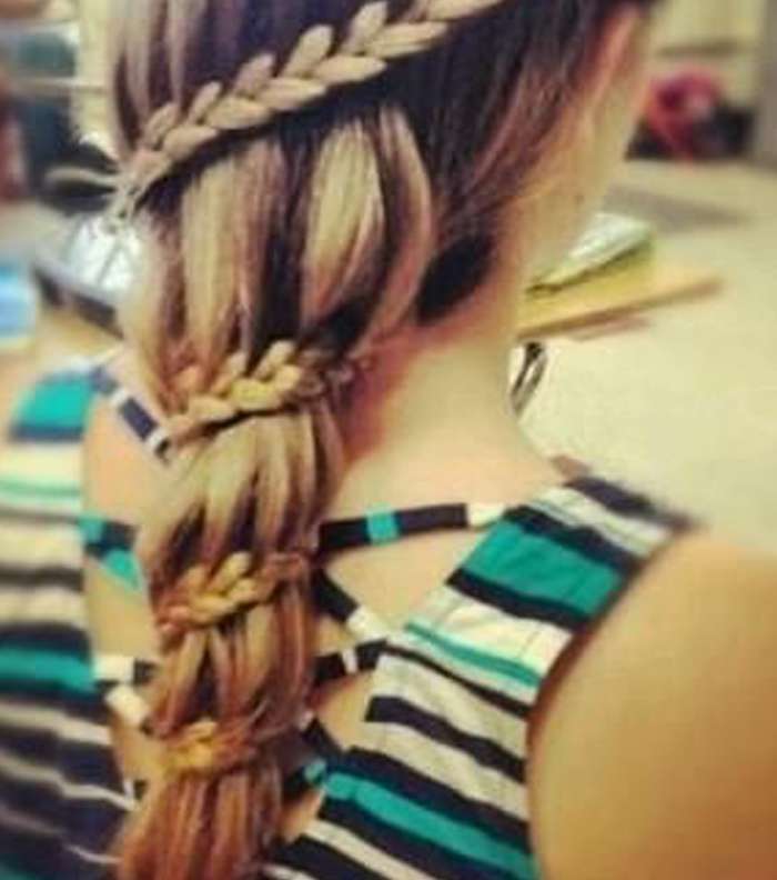 اجمل تسريحات شعر للمدارس